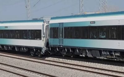 Descarrila vagón del Tren Maya en Izamal