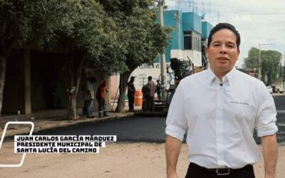 ¡Avanza el reencarpetamiento en Av. Hornos, Santa Lucía del Camino!