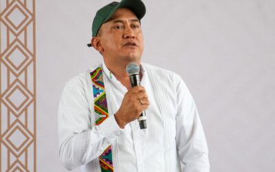 Nino Morales recorre municipios del Istmo junto al gobernador Salomón Jara
