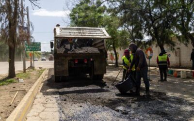 Inicia Bacheo en Avenida Tecnológico para Mejorar la Movilidad en Oaxaca de Juárez