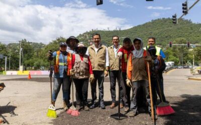 Inicia Bacheo en Avenida Tecnológico para Mejorar la Movilidad en Oaxaca de Juárez