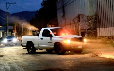 Intensifican medidas contra el dengue en Xoxocotlán; nebulizan 21 puntos en un mes