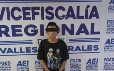 Obtiene FGEO vinculación a proceso contra J.A.M., alias ‘El Cholito’ por Narcomenudeo cometido en Oaxaca de Juárez; estaría relacionado en robos con violencia en la zona de San Juanito