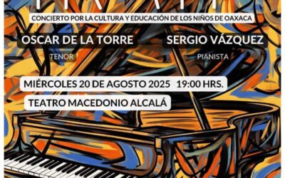 Óscar de la Torre y Sergio Vázquez ofrecerán el Concierto Entre Amigos en el Macedonio Alcalá