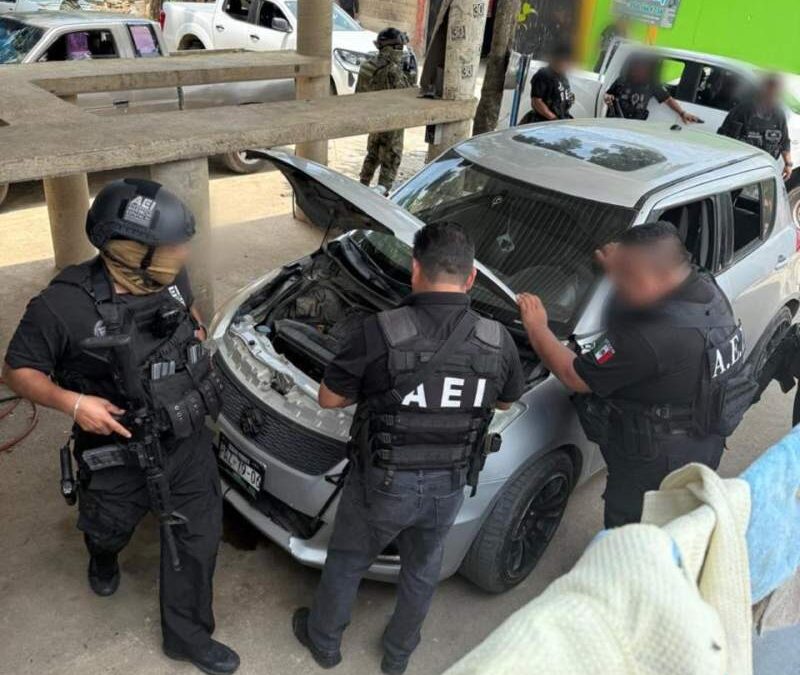 Con Operación Sable, desmantelan red de cámaras de vigilancia ocupadas por células delictivas en la Costa: Fiscalía de Oaxaca