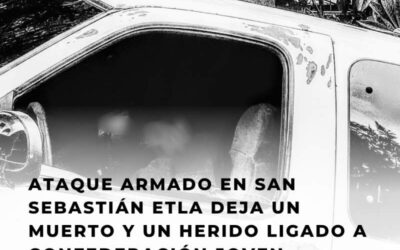 Ataque armado en San Sebastián Etla deja un muerto y un herido ligado a Confederación Joven