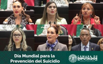 Cámara de Diputados conmemora el Día Mundial para la Prevención del Suicidio y guarda minuto de silencio