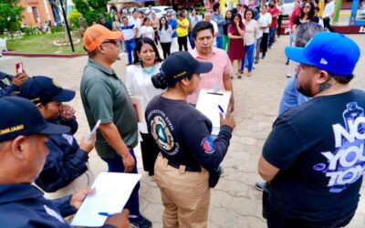 Fortalece Xoxocotlán cultura de Protección Civil durante Segundo Simulacro Nacional 2025