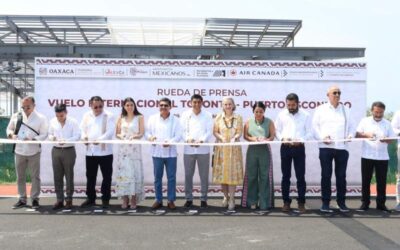 Inaugura Gobernador de Oaxaca nueva infraestructura del Aeropuerto Internacional de Puerto Escondido