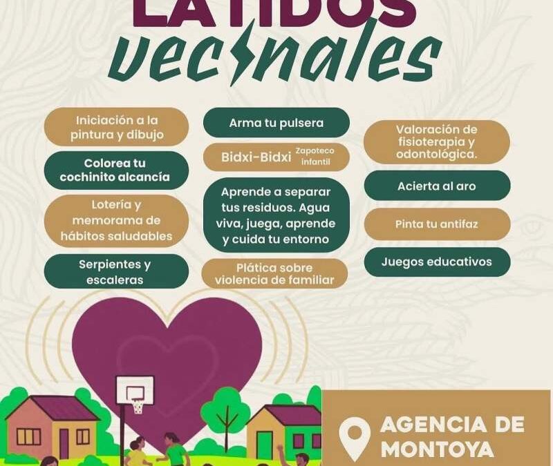 Latidos Vecinales sigue transformando espacios con actividades para toda la familia