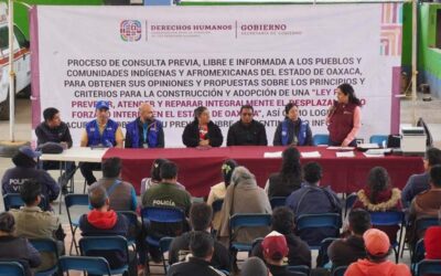 Oaxaca pionero en tipificar como delito el desplazamiento arbitrario y la negativa a garantizar el retorno de familias