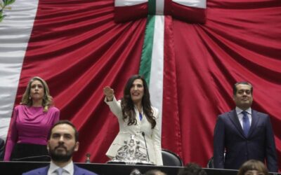 Por mayoría calificada, Kenia López Rabadán (PAN) asume la presidencia de la Mesa Directiva de la Cámara de Diputados