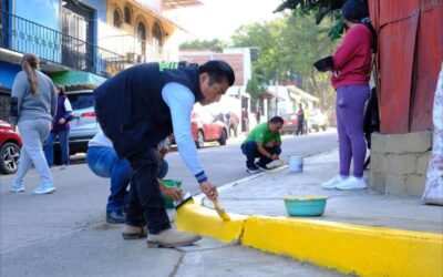 Ray Chagoya encabeza Tequio Vecinal en Santa Rosa Panzacola