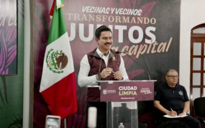 Ray Chagoya informa avances y proyectos estratégicos para Oaxaca de Juárez