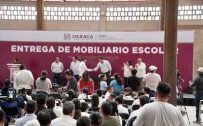 Reconoce Ray Chagoya apoyo del Gobierno de Oaxaca para mejorarar la infraestructura educativa de la capital