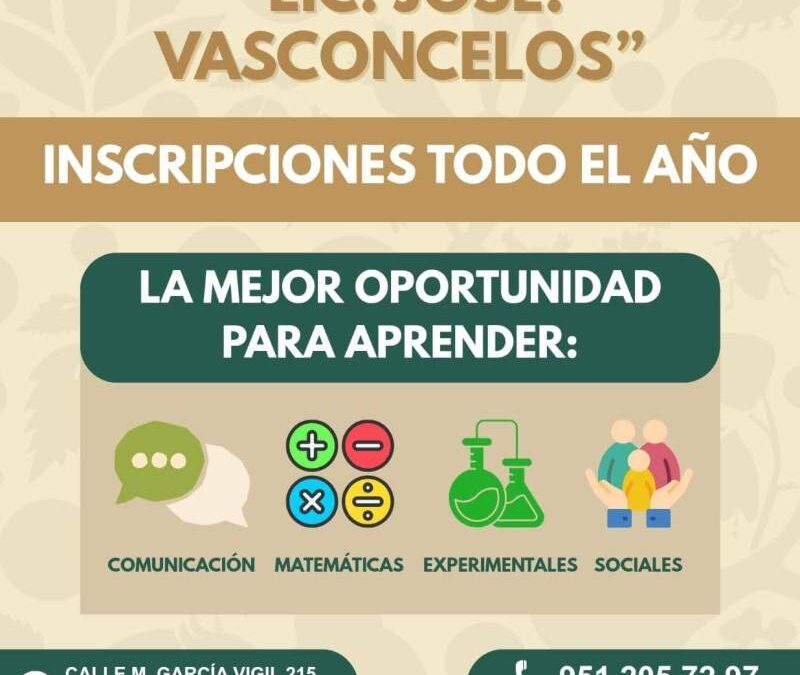 Preparatoria Abierta “José Vasconcelos”, una opción educativa para jóvenes y adultos de Oaxaca de Juárez