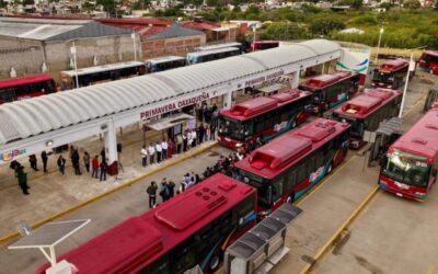 Xoxocotlán estrena ruta troncal del Binni Bus por una movilidad eficiente y sustentable
