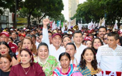 La transformación avanza a un año de gobierno de Sheinbaum, destaca Nino Morales