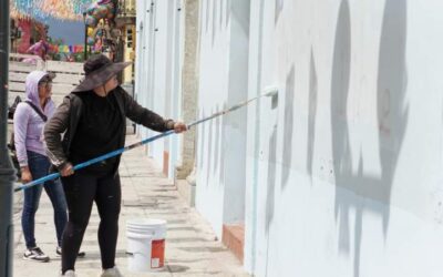 Mantienen cuadrillas del Centro Histórico acciones para mejorar la imagen urbana de la capital