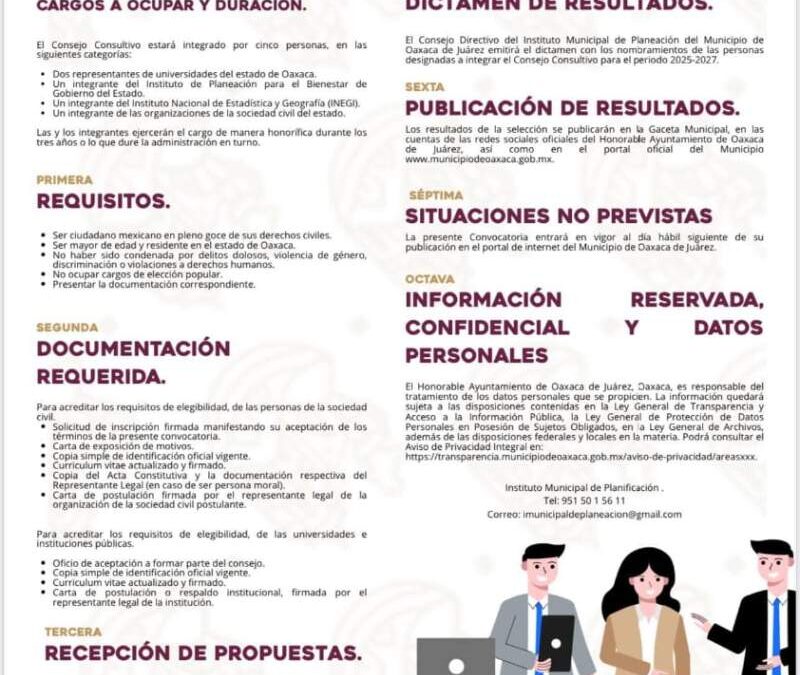 Oaxaca de Juárez impulsa la participación ciudadana en la planeación del desarrollo