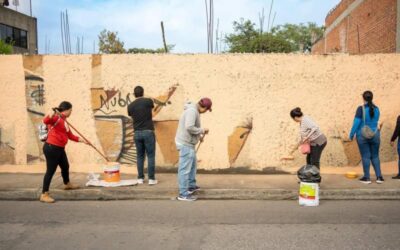 Vecinas y vecinos del Exmarquesado transforman su barrio con el Tequio Vecinal