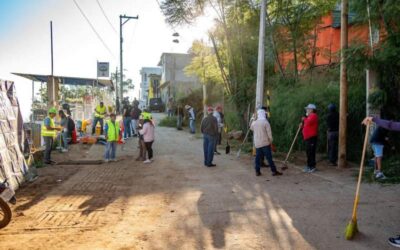 Vecinas y vecinos fortalecen la seguridad en San Juan Chapultepec con Tequio Vecinal
