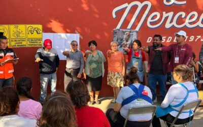 Continúa la toma de protesta de Unidades Internas de Protección Civil en mercados municipales