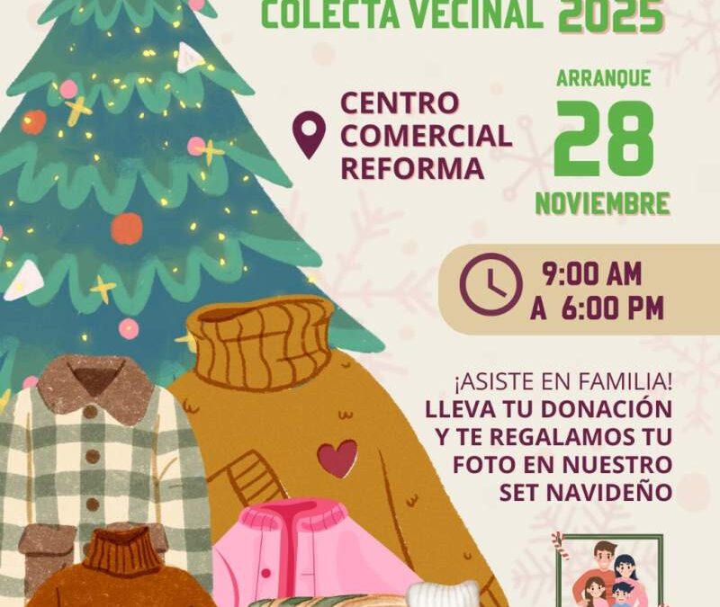 El DIF Municipal de Oaxaca de Juárez invita a participar en la colecta “Cobijando Corazones 2025”