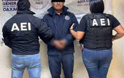 Fiscalía de Oaxaca detiene a elemento de la policía municipal de Santa María Atzompa por violación de una adolescente