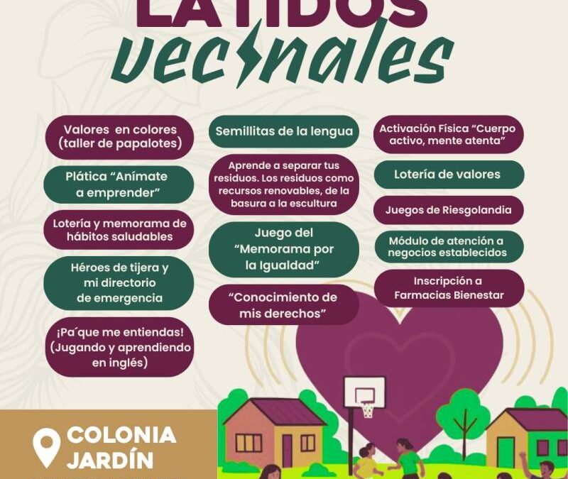 Gobierno Municipal anuncia nuevas jornadas de Latidos Vecinales en Oaxaca de Juárez