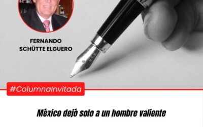 México dejó solo a un hombre valiente