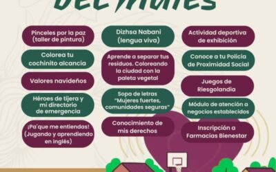 Oaxaca de Juárez invita a una nueva jornada de actividades de Latidos Vecinales del 27 al 30 de noviembre