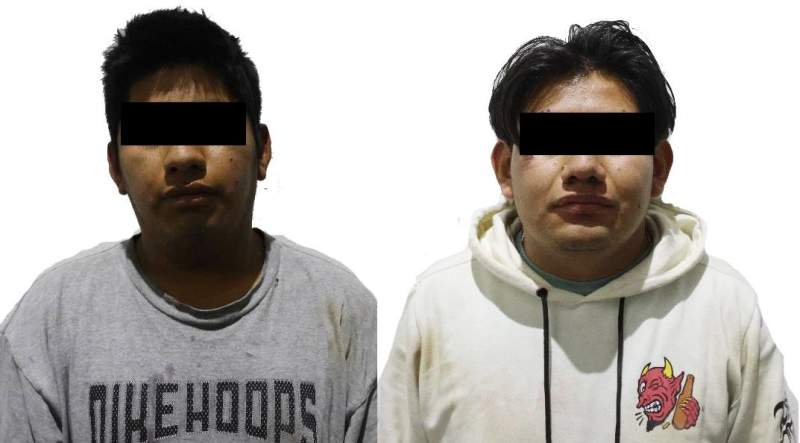 Policía municipal detiene a dos personas por el presunto delito de robo con violencia