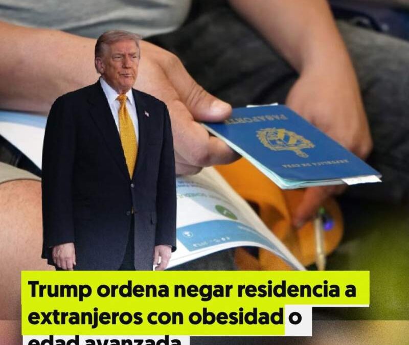 Trump quiere cuerpos hegemónicos: EU ordena negar residencia a extranjeros con obesidad