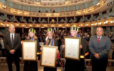 UABJO otorga Doctorado Honoris Causa a Isabel Grañén Porrúa, Carmen Rodríguez Armenta y David Colmenares Páramo
