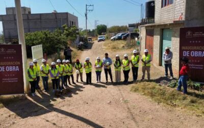 Familias de la colonia Ojito de Agua transforman su vida con obras de electrificación