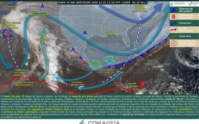 Continuarán condiciones invernales y evento de norte en Oaxaca