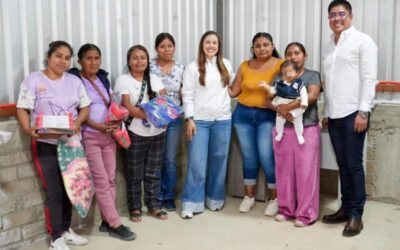 DIF Municipal de Oaxaca de Juárez lleva “Cobijando Corazones” a Santa Rosa Panzacola