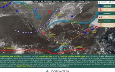 Este miércoles se espera tiempo estable en Oaxaca