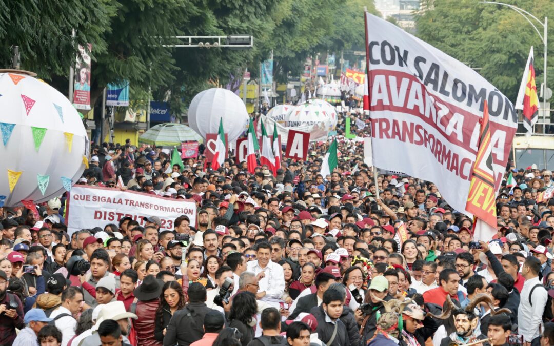 Celebra Nino Morales siete años de la transformación en el país