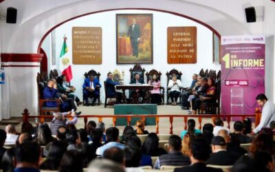 Honorable Cabildo de Oaxaca de Juárez rinde su Primer Informe de Actividades