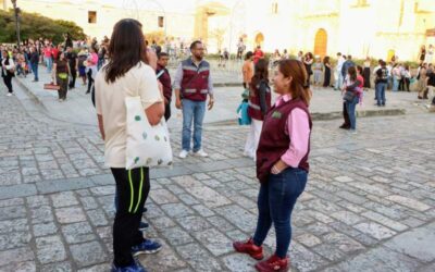 Implementa Municipio de Oaxaca de Juárez Operativo Decembrino en el Centro Histórico.