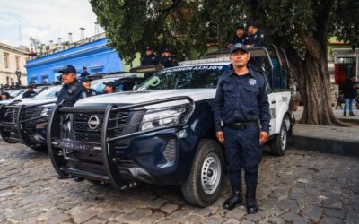 Municipio de Oaxaca de Juárez refuerza la seguridad con entrega de patrullas