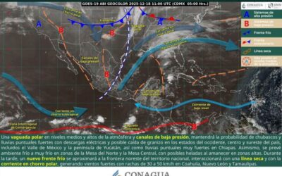Pronostican posibles heladas ligeras en picos altos de la Mixteca, Sierra Sur y Sierra de Juárez
