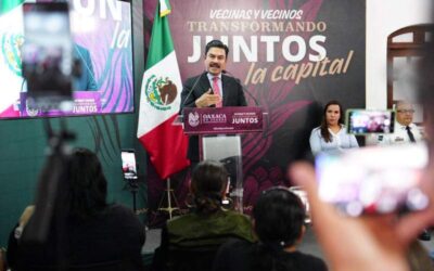 Ray Chagoya destaca avances en seguridad y trabajo coordinado en beneficio de Oaxaca de Juárez