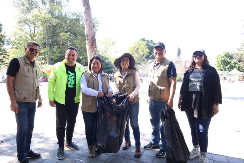 Seguridad y limpieza se refuerzan en el Centro Histórico de Oaxaca de Juárez