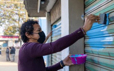 Oaxaca de Juárez avanza con acciones de limpieza y orden en la colonia Primavera de San Martín Mexicapam