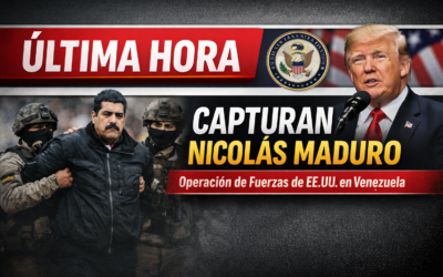 Estados Unidos captura a Nicolás Maduro tras operación militar en Venezuela