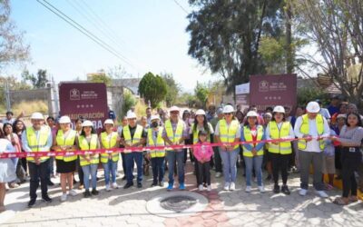 Arranca enero con progreso: Nancy Benítez Zárate entrega obras en colonias y agencia