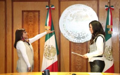 Diputada López Rabadán toma protesta a Zaria Aguilera Claro como diputada federal